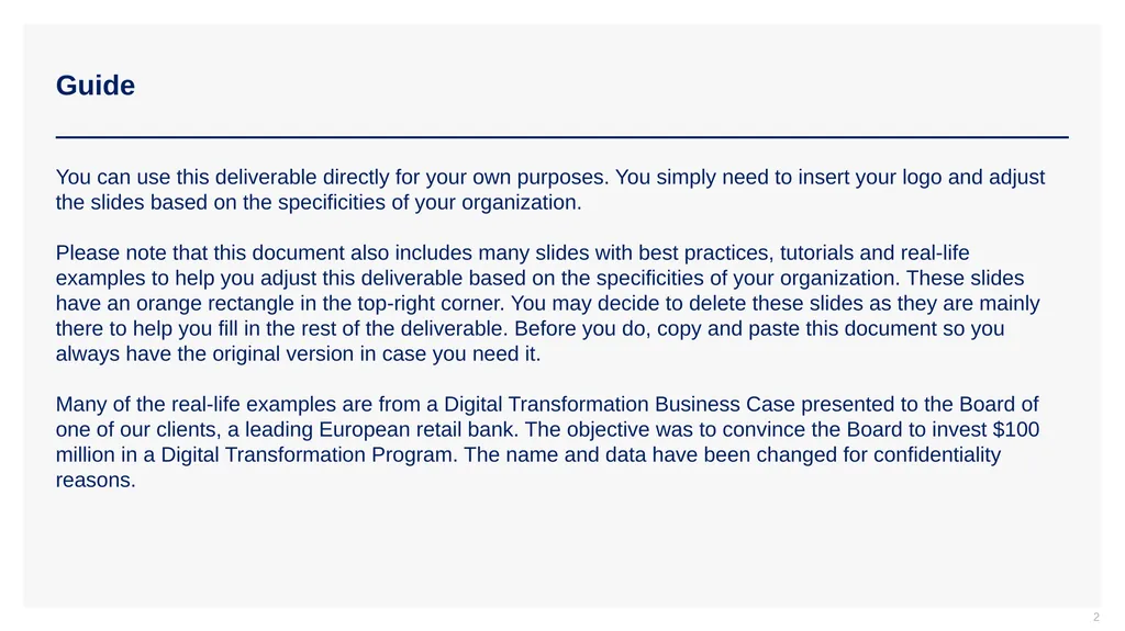 Phase I - Strategic Planning Project Setup CEO: - slide 2 of 29