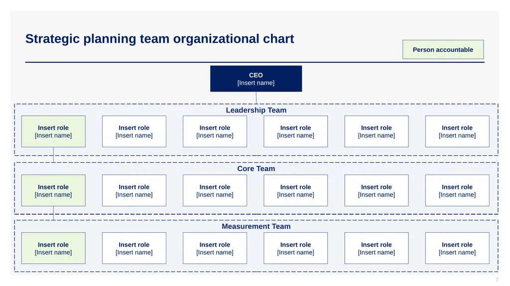 Phase I - Strategic Planning Project Setup CEO: - slide 7 of 29
