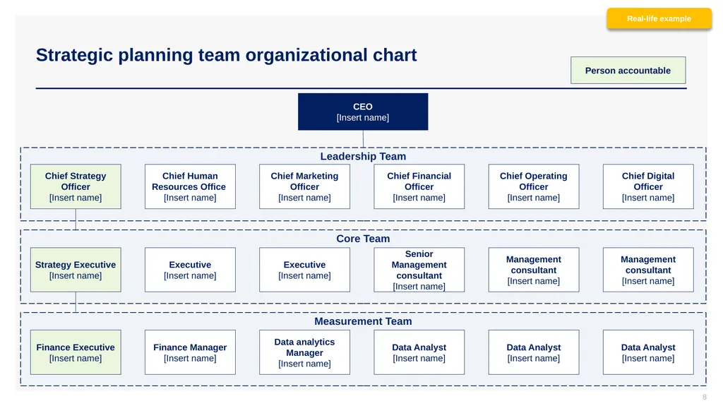 Phase I - Strategic Planning Project Setup CEO: - slide 8 of 29