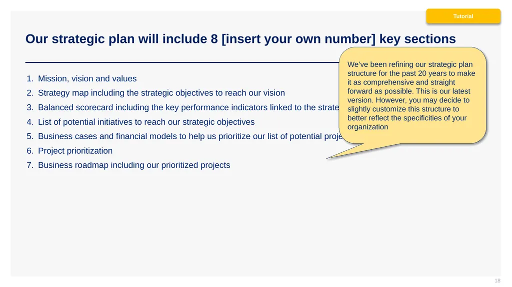 Phase I - Strategic Planning Project Setup CEO: - slide 18 of 29