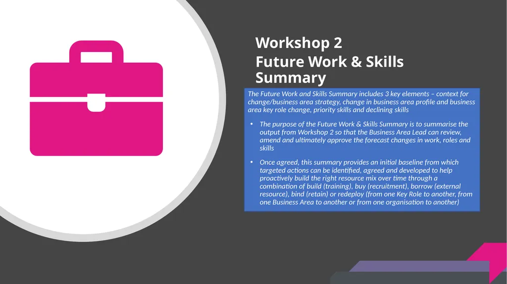 DRAFT SKILLS GAP ANALYSIS TOOLKIT Skills Gap - slide 17 of 31