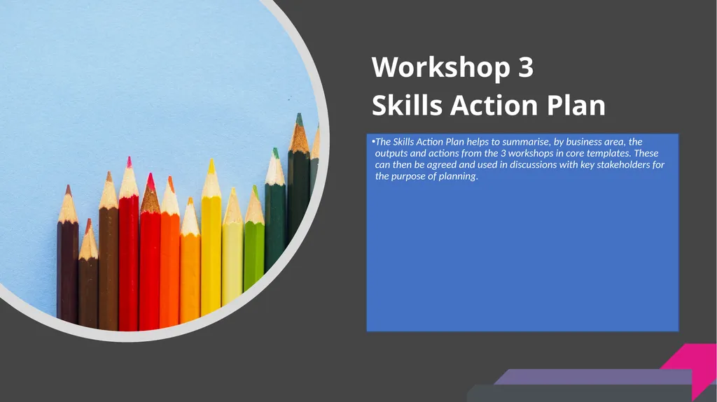 DRAFT SKILLS GAP ANALYSIS TOOLKIT Skills Gap - slide 27 of 31