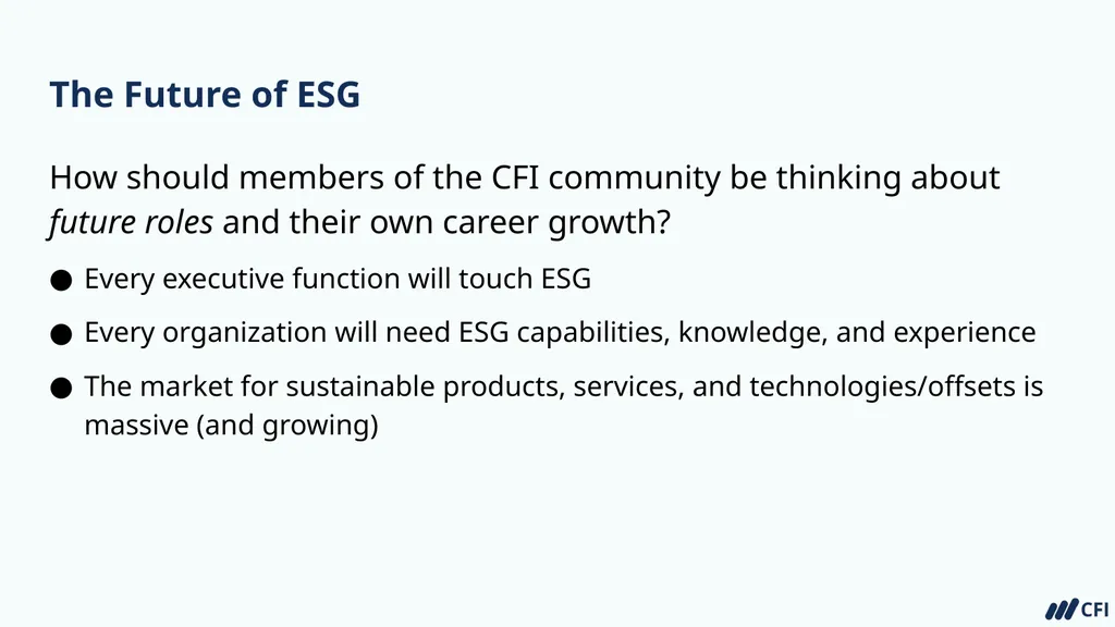 Future Proof Your Career with ESG Changing - slide 17 of 20