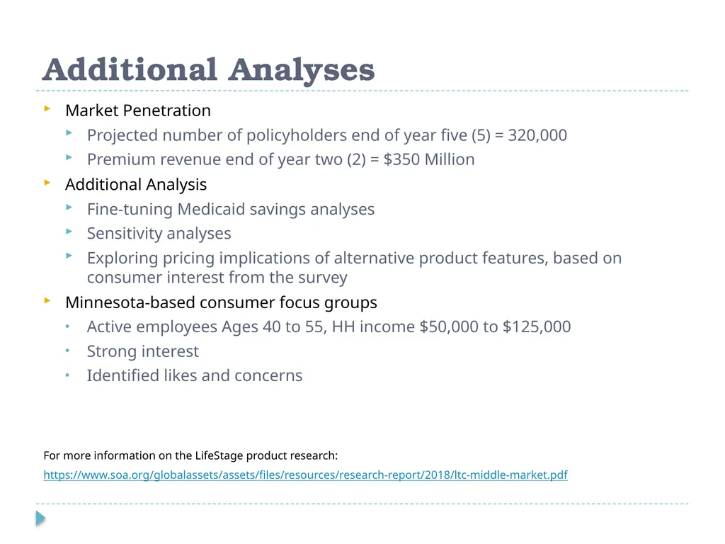 What Do Consumers Want in a Long Term Care - slide 36 of 40