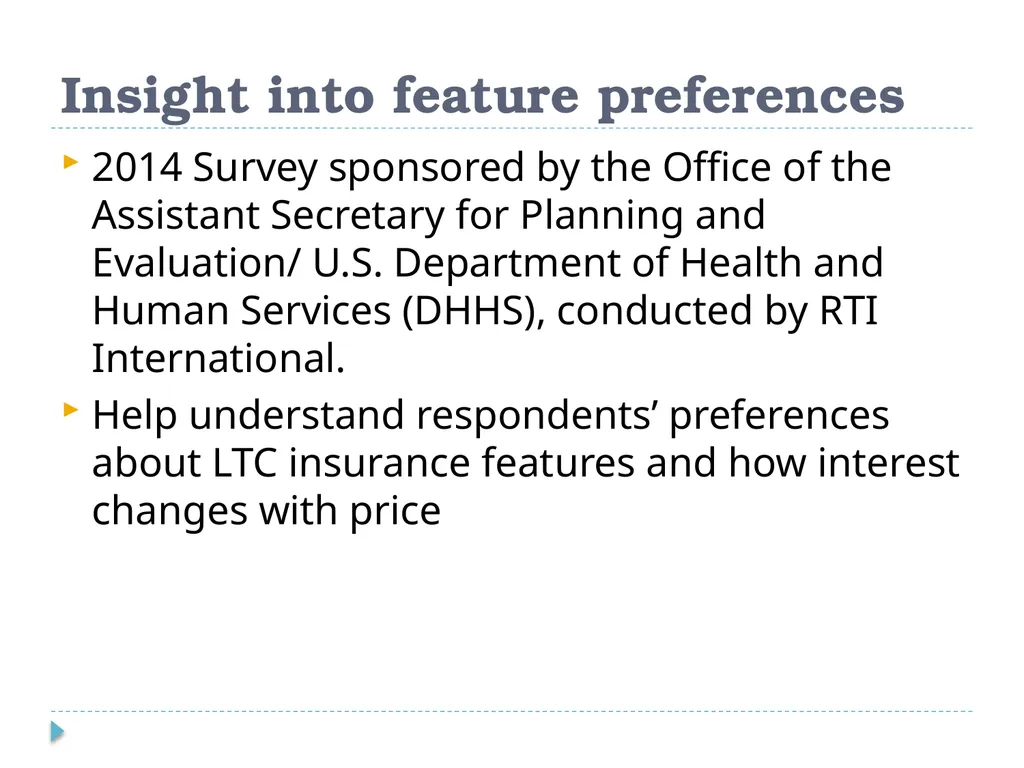 What Do Consumers Want in a Long Term Care - slide 18 of 40
