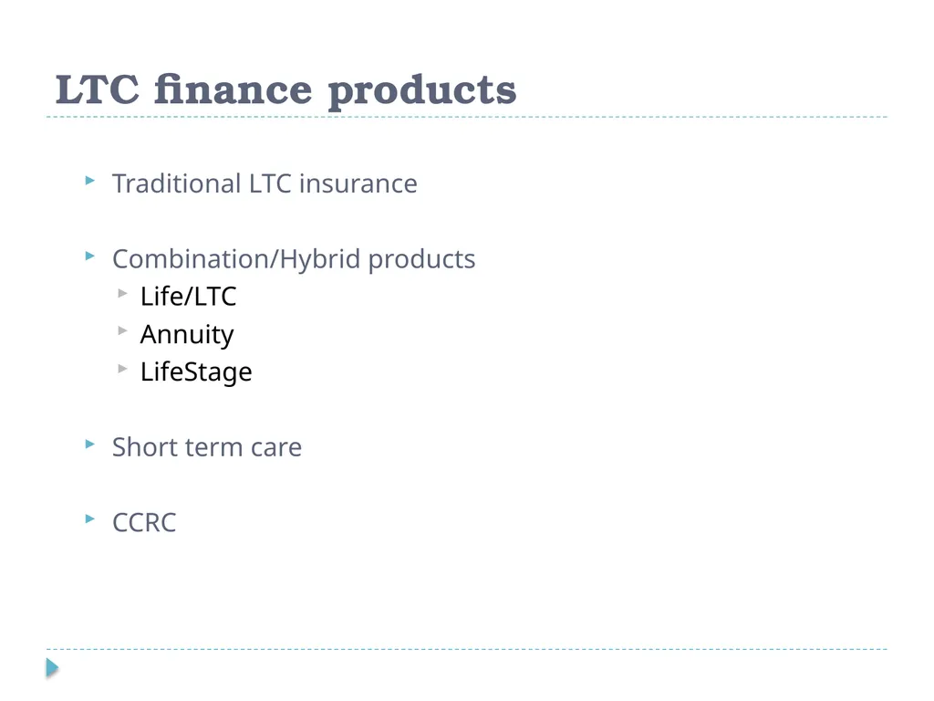 What Do Consumers Want in a Long Term Care - slide 8 of 40