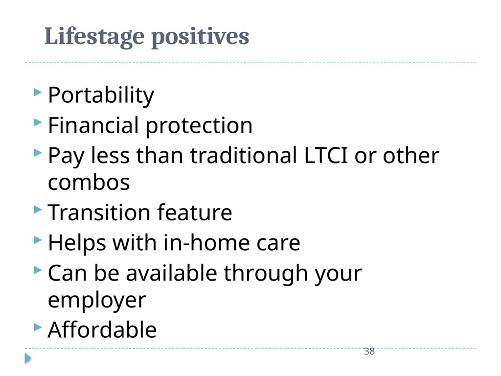 What Do Consumers Want in a Long Term Care - slide 38 of 40
