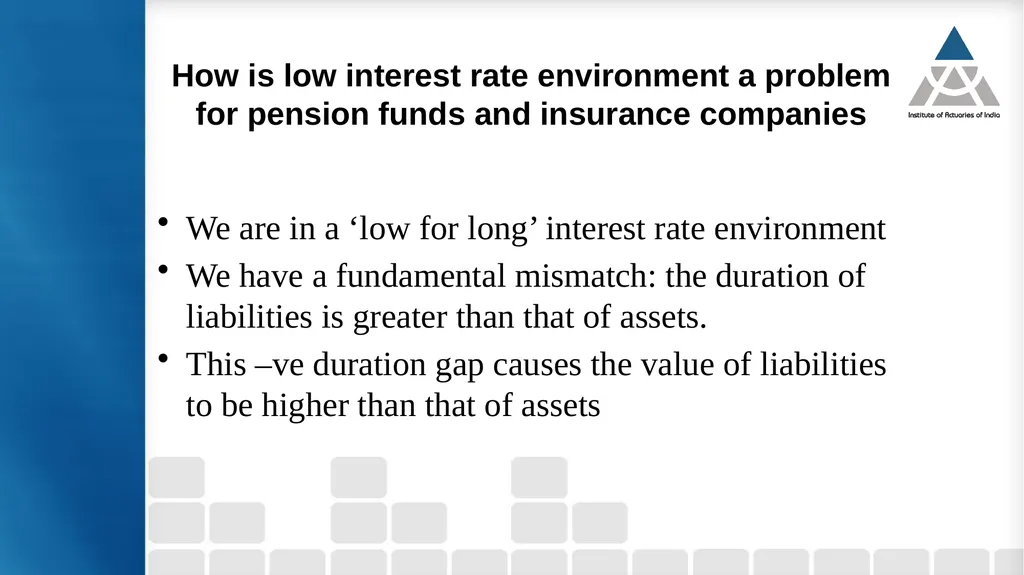 Pensions and Long Term Employee Benefits in a - slide 8 of 32