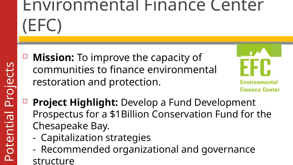 Center for Social Value Creation smith experience: - slide 7 of 12
