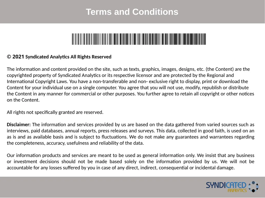 Copyright © 2015 International Market Analysis - slide 12 of 13
