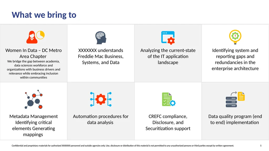 1 Freddie Mac Vendor since 2016 Freddie Mac Vendor - slide 5 of 6