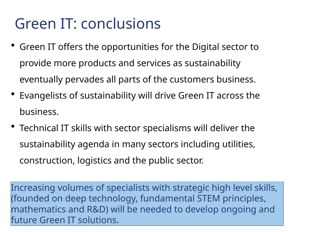 Technology and Skills in the Digital Industries - slide 16 of 23