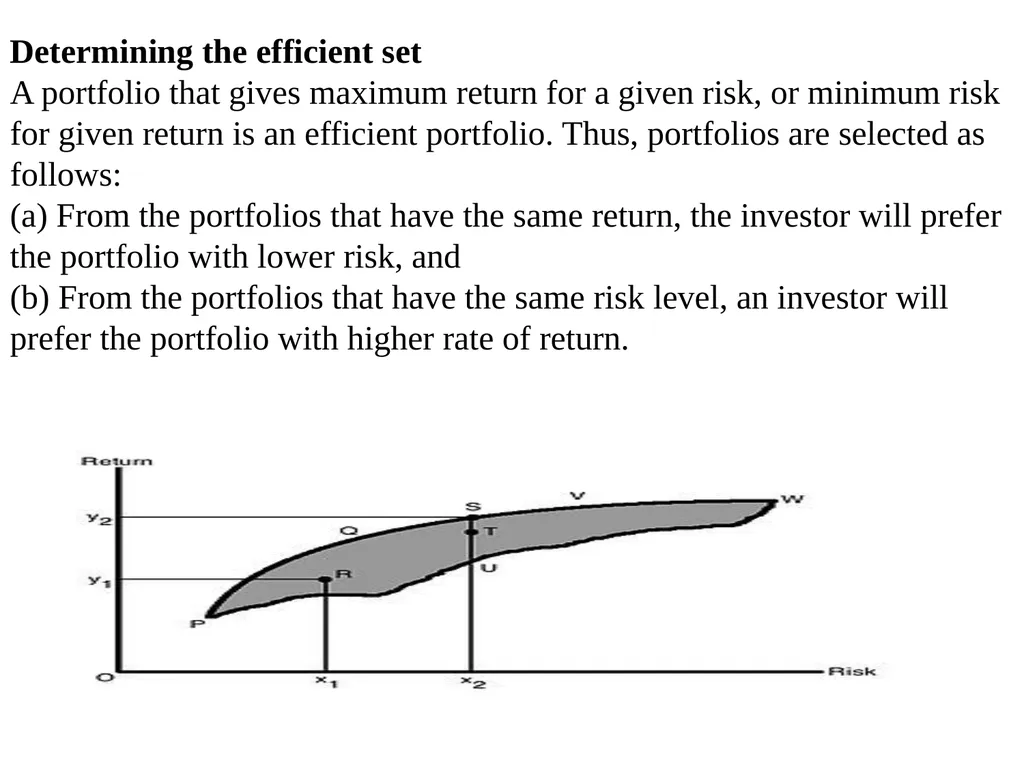 PORTFOLIO MANAGEMENT Prof. Anil Kothari Unit II - slide 6 of 27