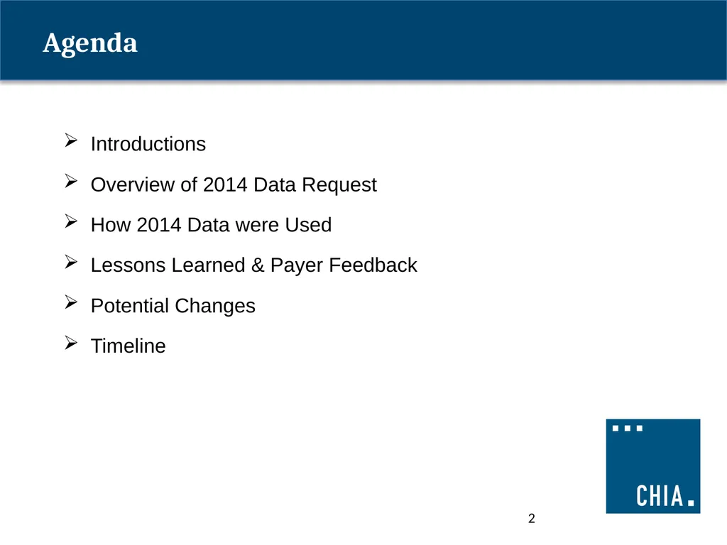 ANNUAL PREMIUMS DATA REQUEST 2015 Payer - slide 2 of 16