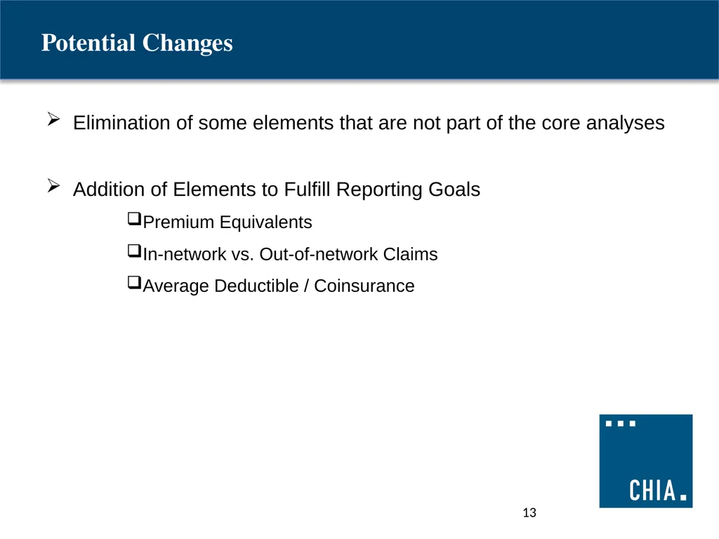 ANNUAL PREMIUMS DATA REQUEST 2015 Payer - slide 13 of 16
