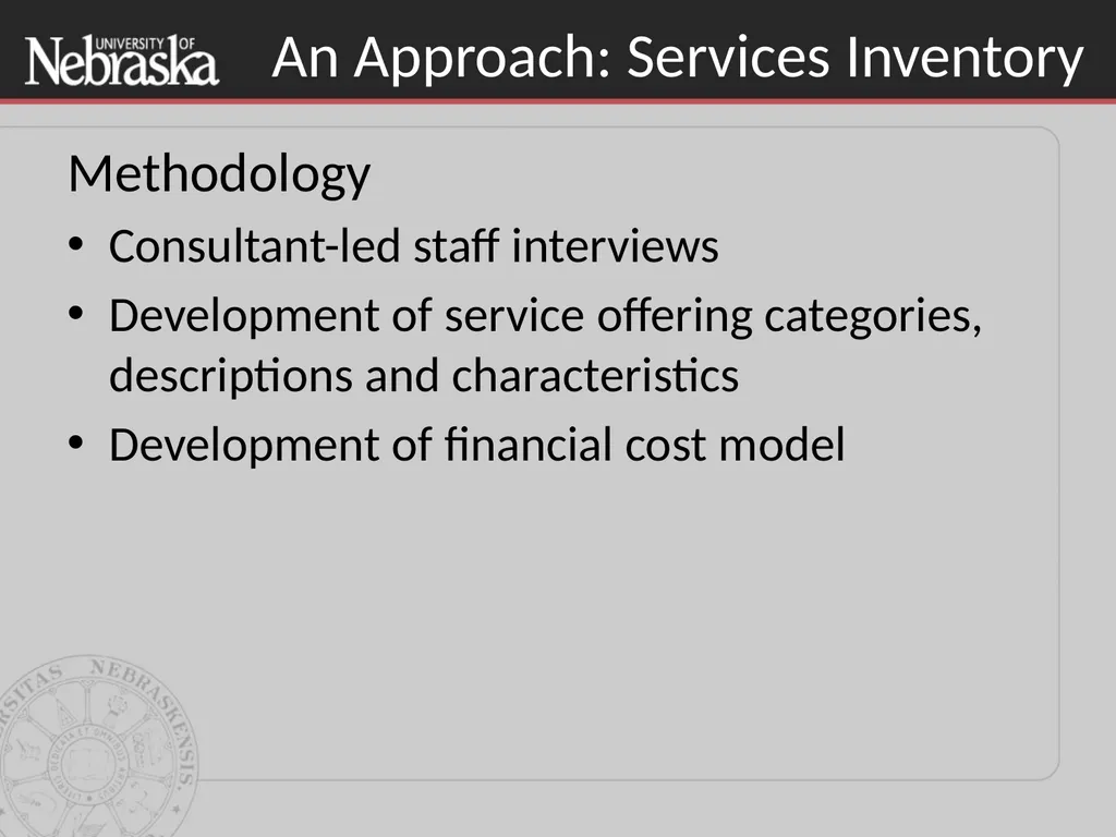 Updating the Value Proposition: Using Services to - slide 5 of 16