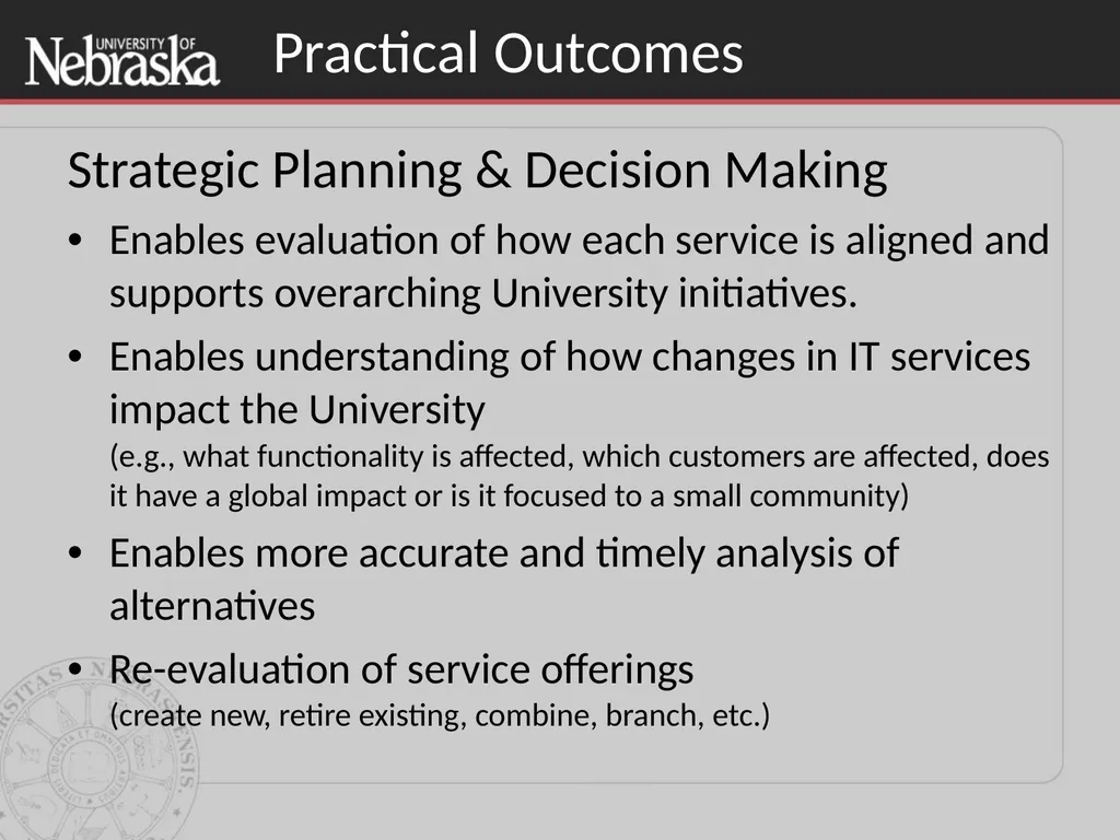 Updating the Value Proposition: Using Services to - slide 14 of 16