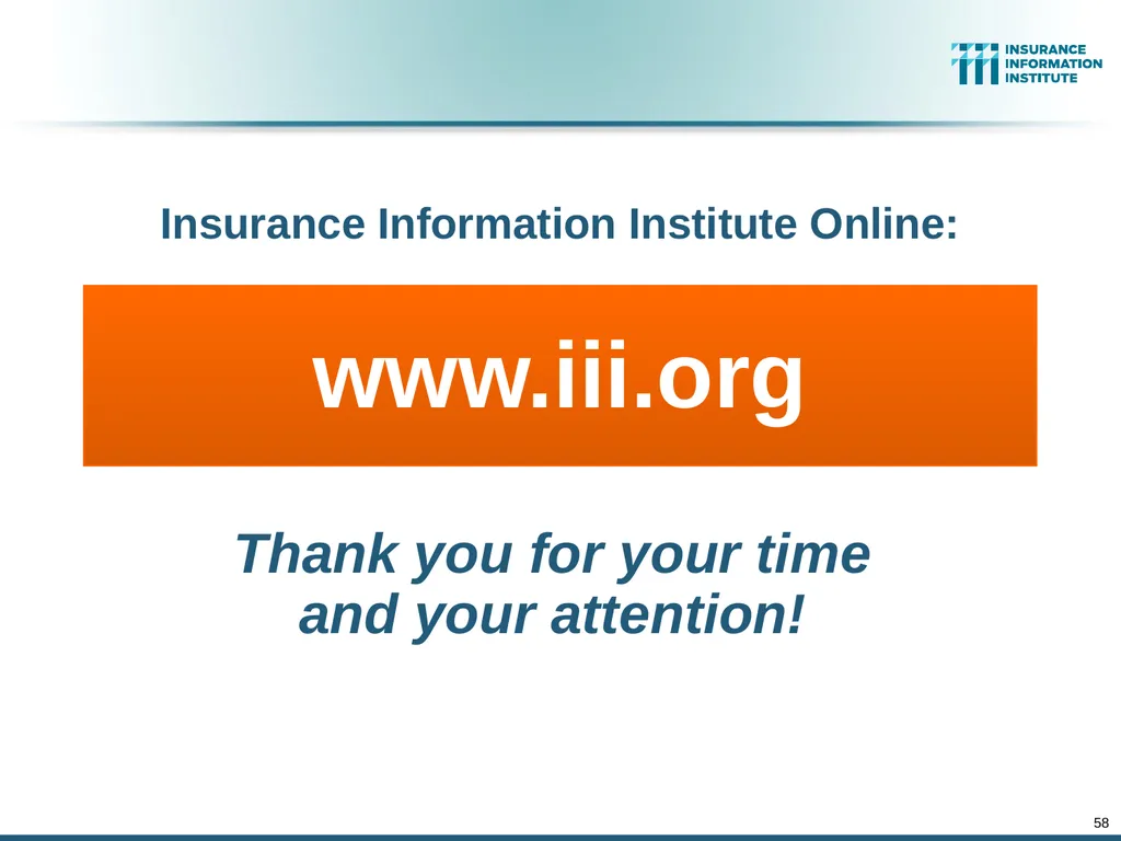The Commercial P/C Insurance Industry: Issues & - slide 52 of 52
