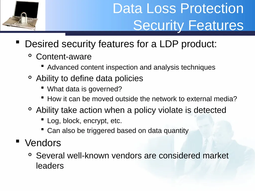 Protecting the Confidentiality and Integrity of - slide 45 of 47