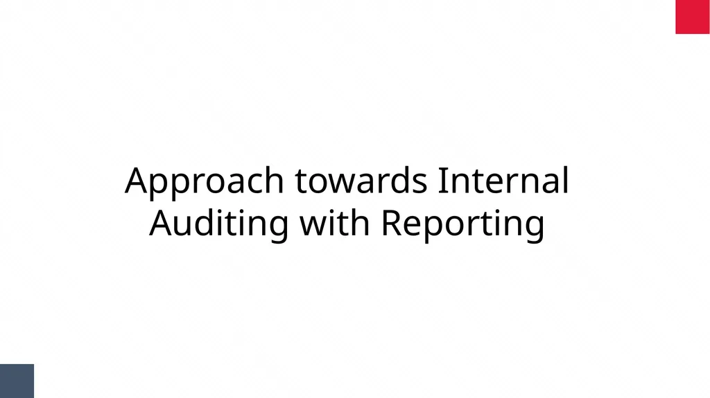 Risk based Internal audit Balanced scorecard slide - slide 12 of 31