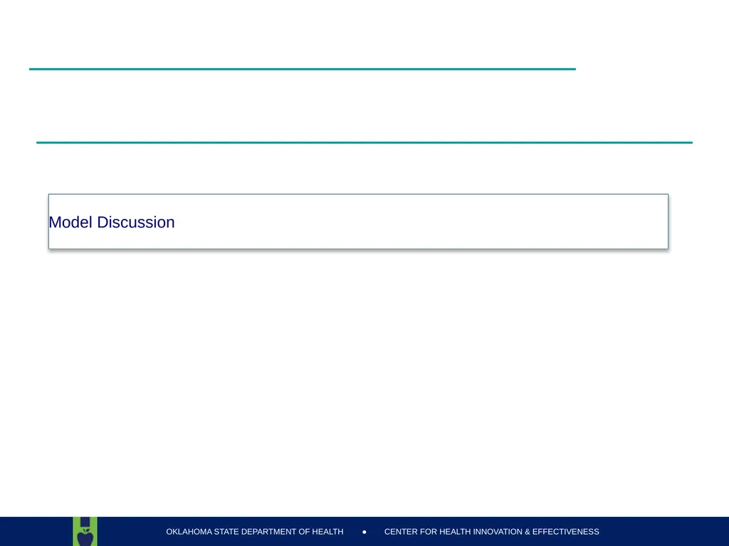 Oklahoma State Department of Health Health Finance - slide 32 of 56