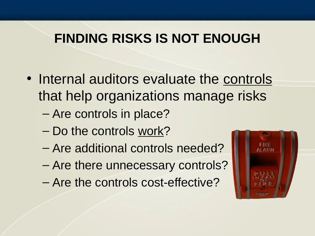 Getting to Know Internal Auditing The Profession - slide 5 of 16