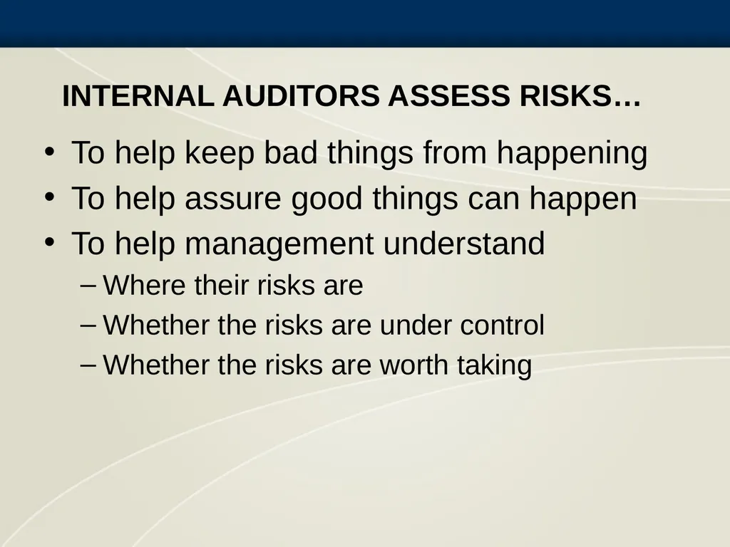 Getting to Know Internal Auditing The Profession - slide 4 of 16