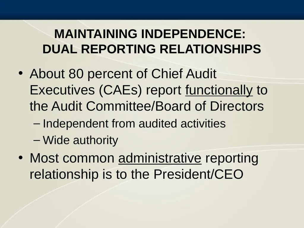 Getting to Know Internal Auditing The Profession - slide 8 of 16