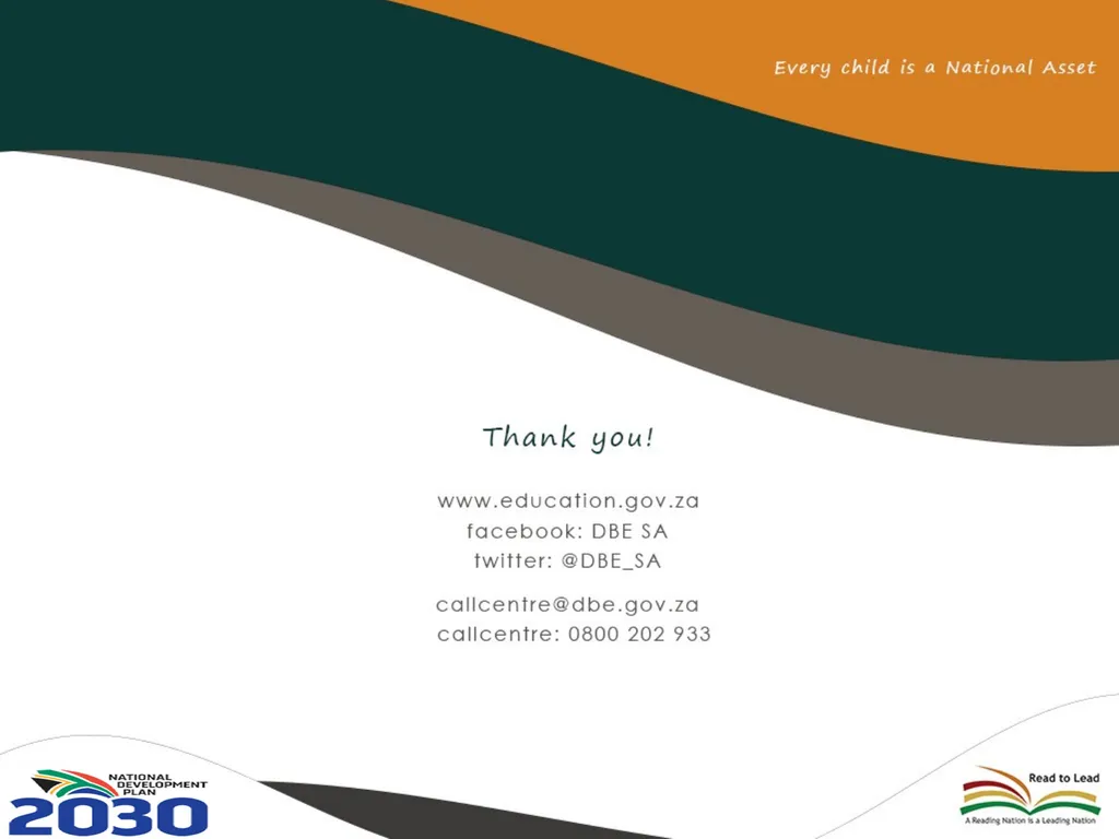 DEPARTMENT OF BASIC EDUCATION AUDIT COMMITTEE - slide 33 of 33