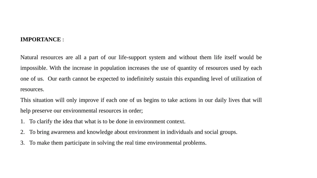 General Foundation Course ( Environmental Studies) - slide 8 of 16