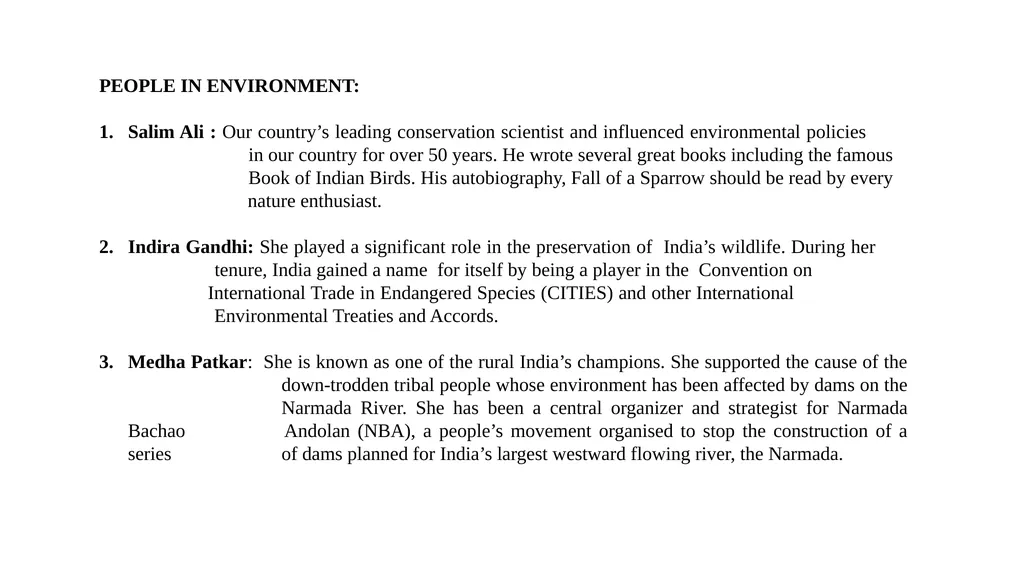 General Foundation Course ( Environmental Studies) - slide 14 of 16
