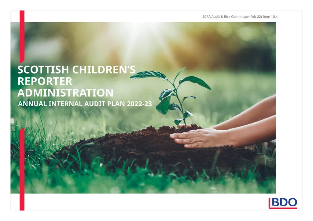 SCOTTISH CHILDREN’S REPORTER ADMINISTRATION ANNUAL - slide 1 of 21