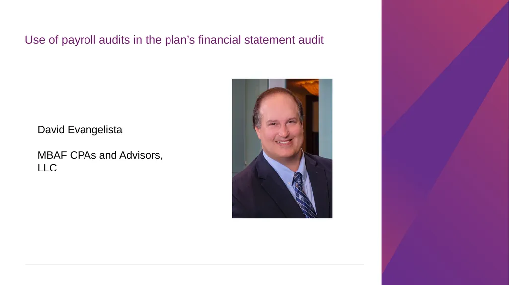 Multiemployer Plan Payroll Compliance Audits - slide 31 of 38
