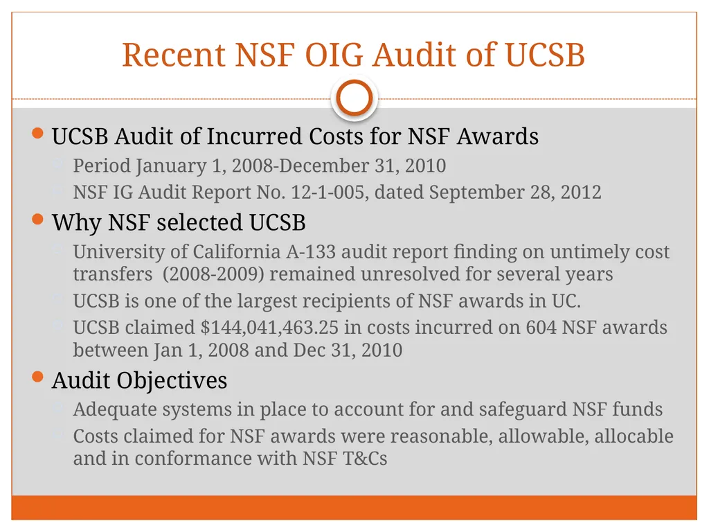 Tuesday, December 4, 2012 Research Administration - slide 15 of 31