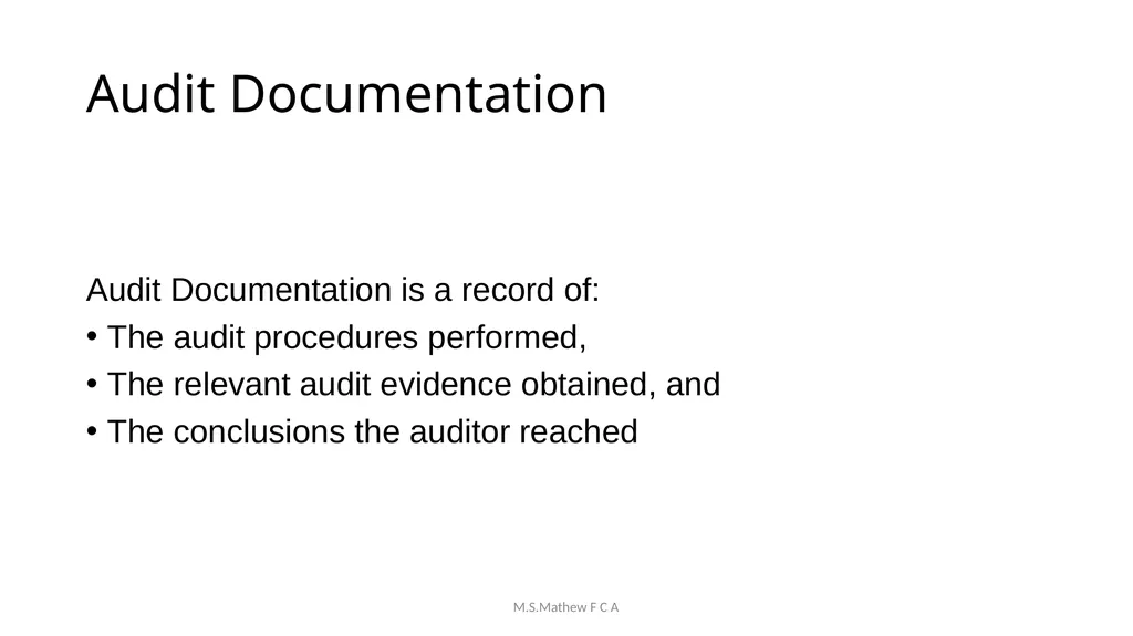 Achieving Audit Quality & Compliance with Peer - slide 66 of 83