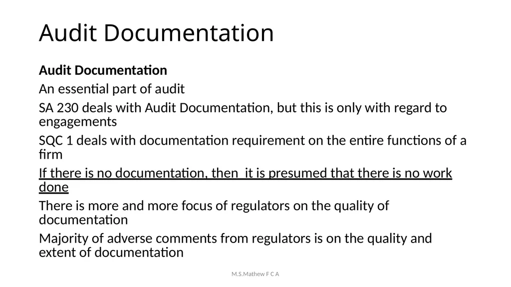 Achieving Audit Quality & Compliance with Peer - slide 67 of 83