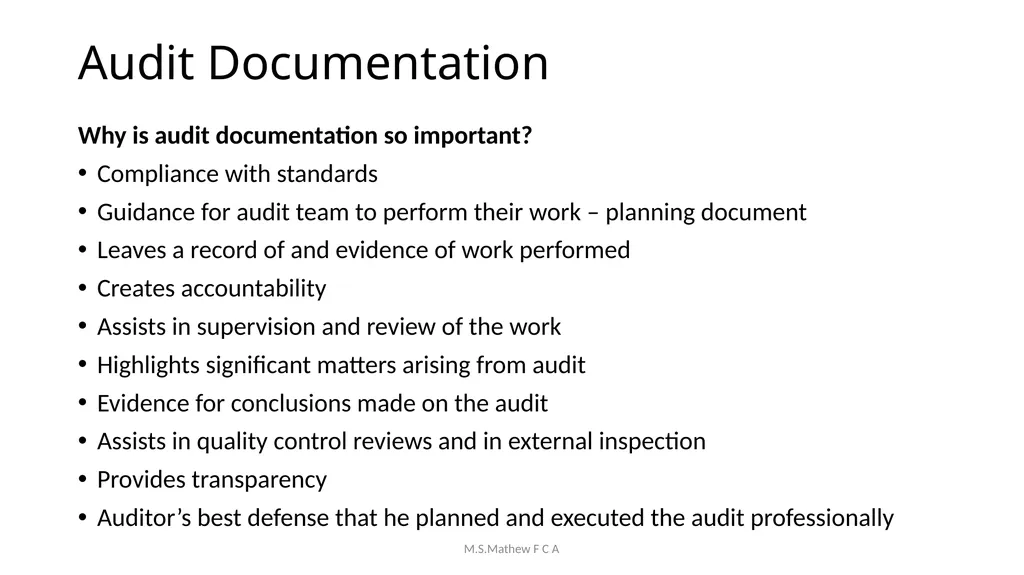 Achieving Audit Quality & Compliance with Peer - slide 68 of 83