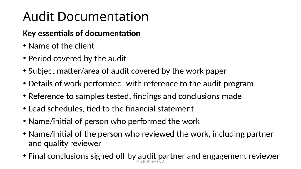 Achieving Audit Quality & Compliance with Peer - slide 71 of 83