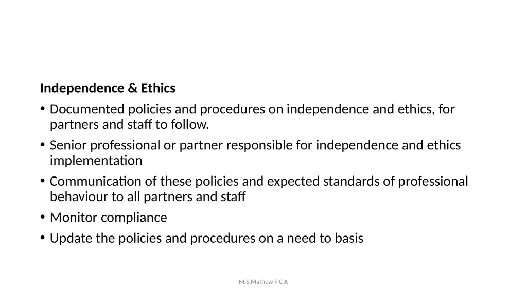 Achieving Audit Quality & Compliance with Peer - slide 13 of 83