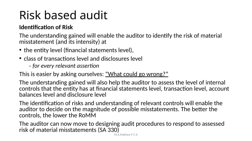 Achieving Audit Quality & Compliance with Peer - slide 55 of 83