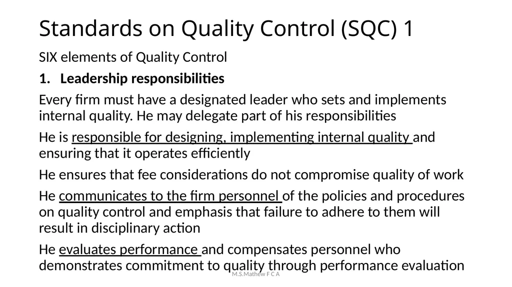 Achieving Audit Quality & Compliance with Peer - slide 30 of 83