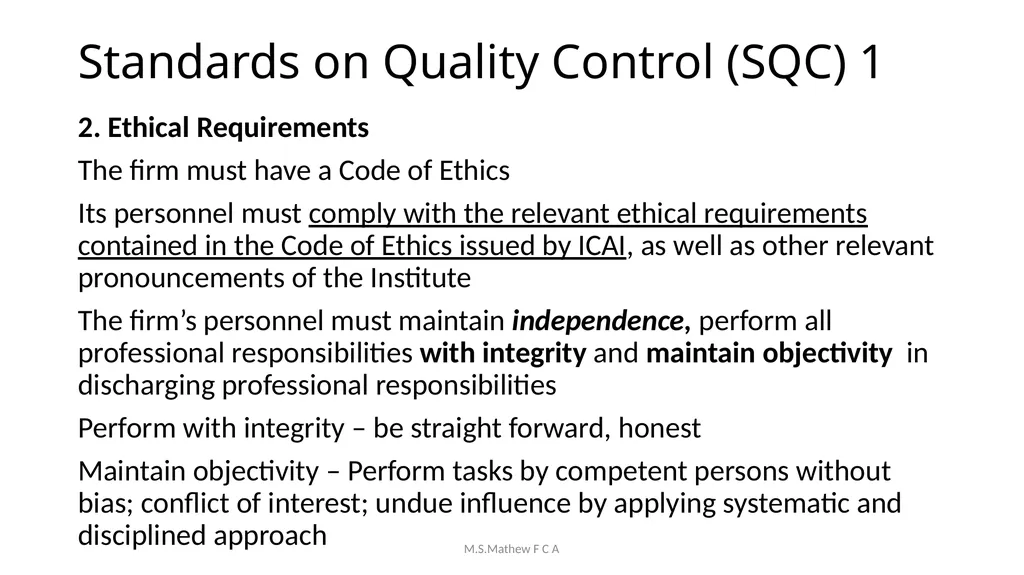 Achieving Audit Quality & Compliance with Peer - slide 31 of 83