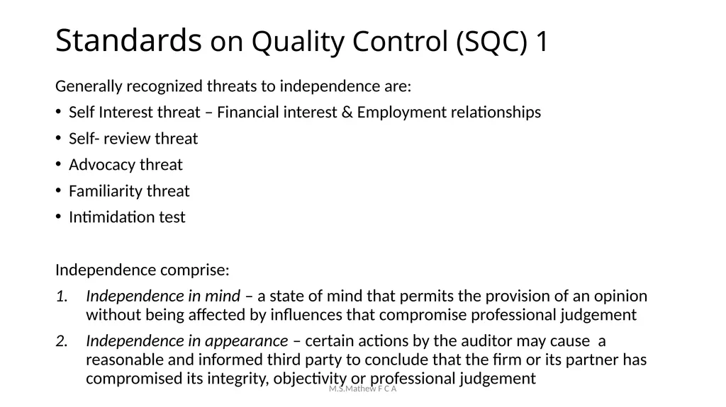 Achieving Audit Quality & Compliance with Peer - slide 32 of 83