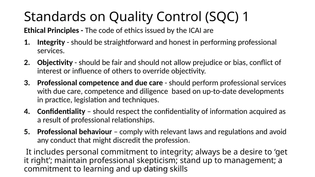 Achieving Audit Quality & Compliance with Peer - slide 33 of 83