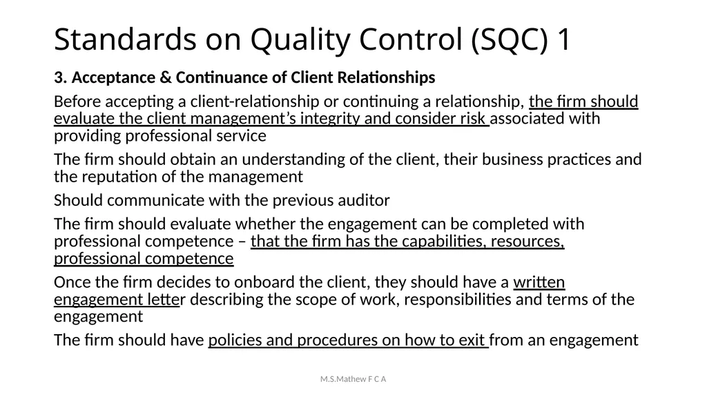 Achieving Audit Quality & Compliance with Peer - slide 35 of 83