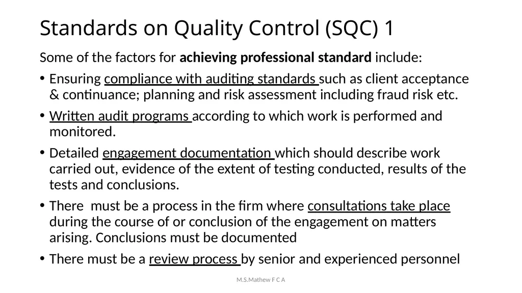 Achieving Audit Quality & Compliance with Peer - slide 38 of 83