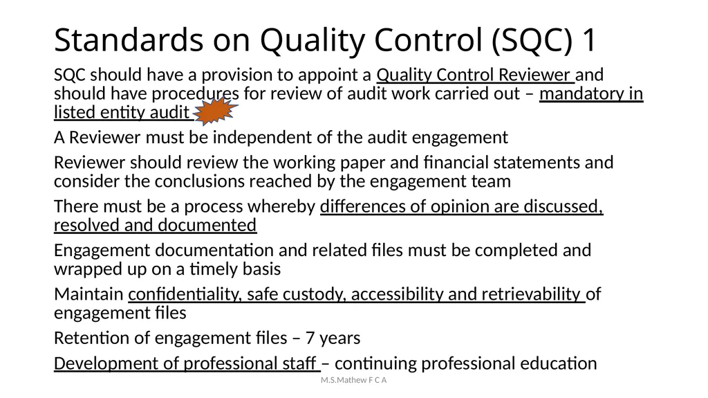 Achieving Audit Quality & Compliance with Peer - slide 39 of 83