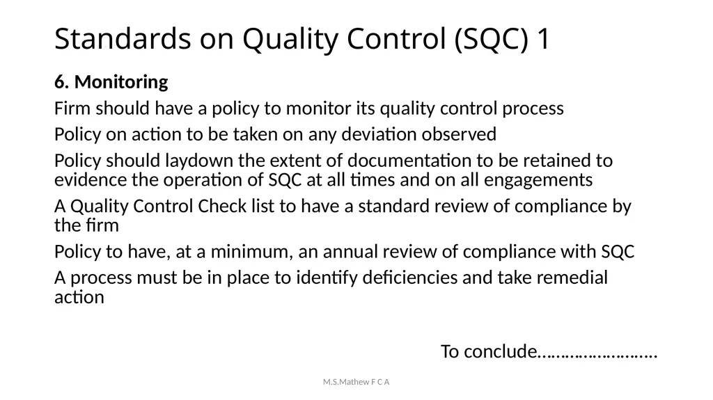 Achieving Audit Quality & Compliance with Peer - slide 40 of 83