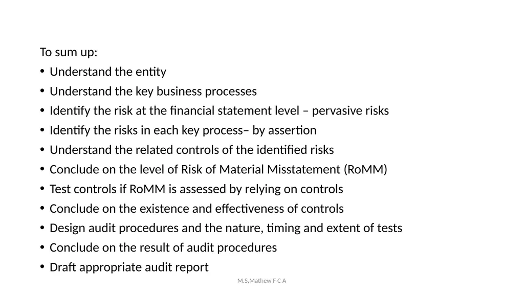 Achieving Audit Quality & Compliance with Peer - slide 61 of 83