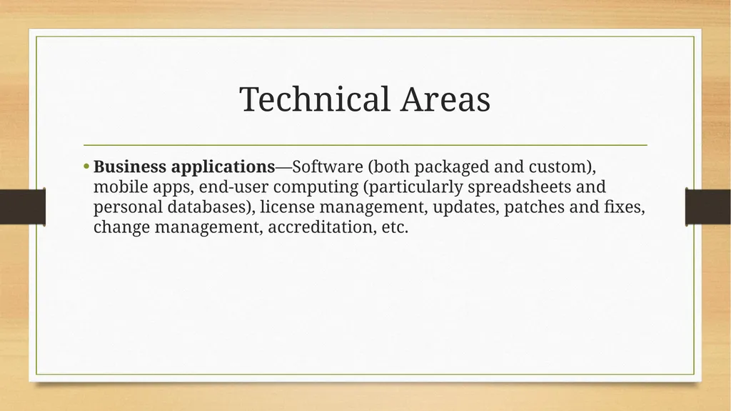 Basics to Performing Value-added IT Audits - slide 20 of 39